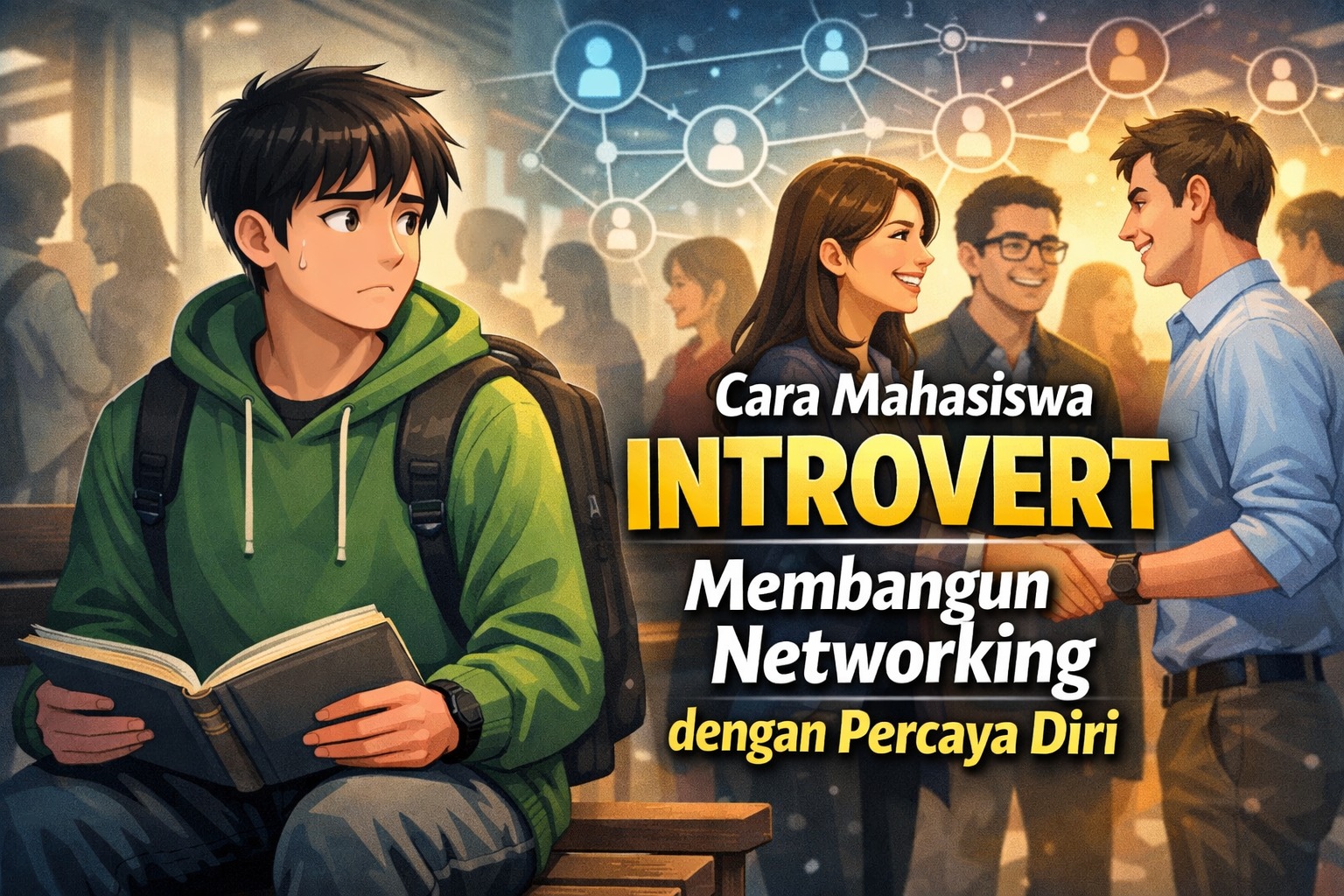Cara Mahasiswa Introvert Membangun Networking dengan Percaya Diri