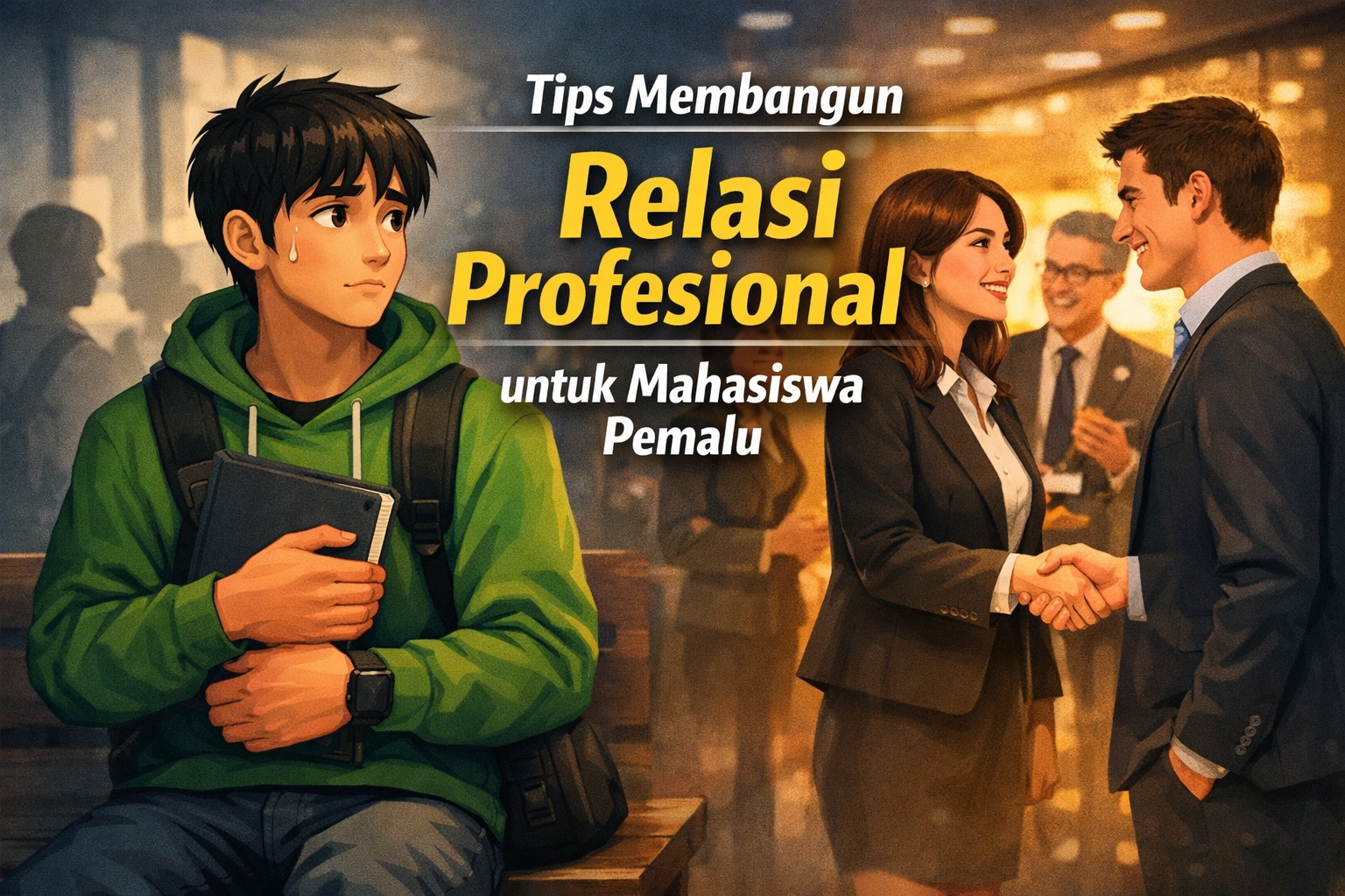 Tips Membangun Relasi Profesional untuk Mahasiswa Pemalu