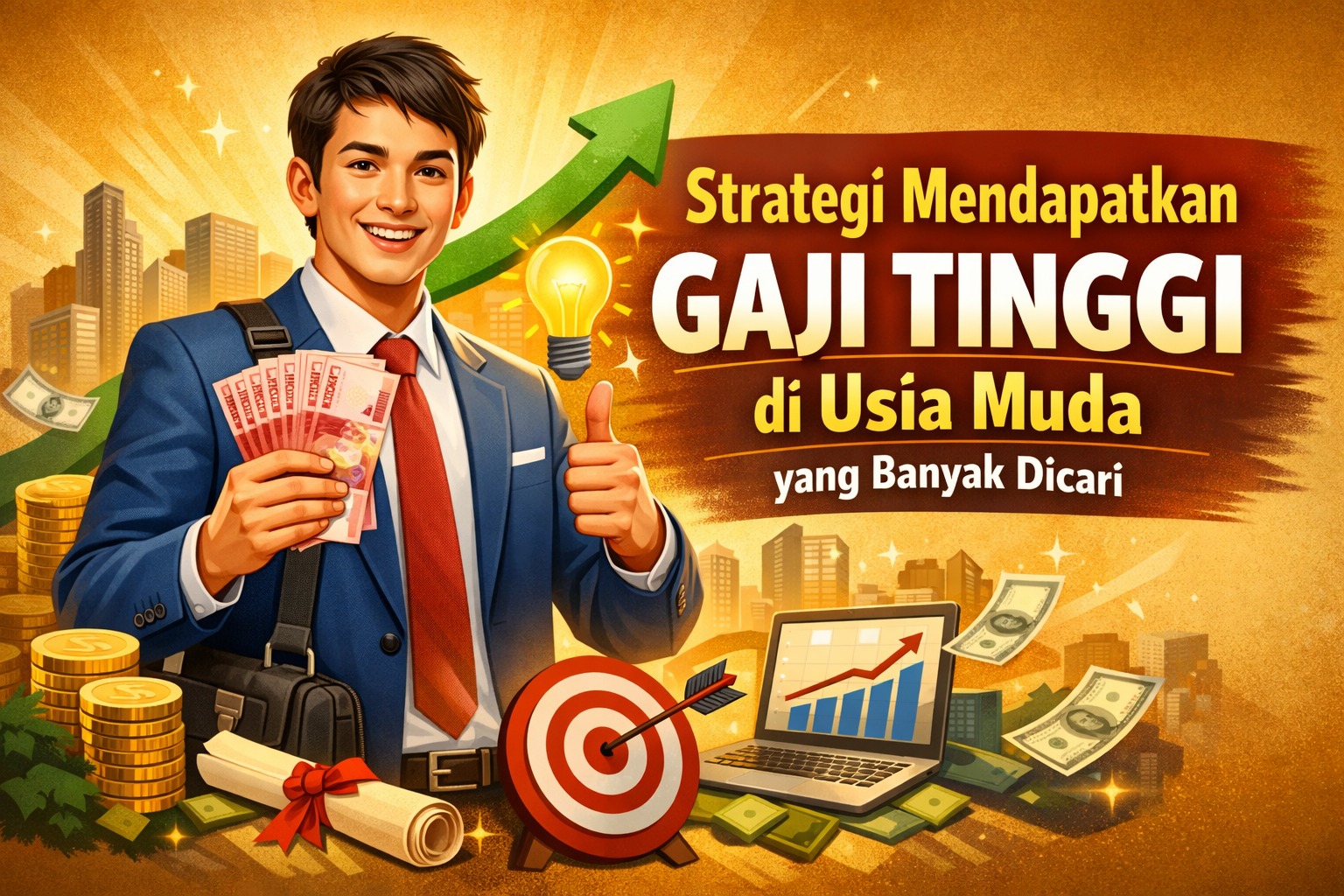 Strategi Mendapatkan Gaji Tinggi di Usia Muda yang Banyak Dicari
