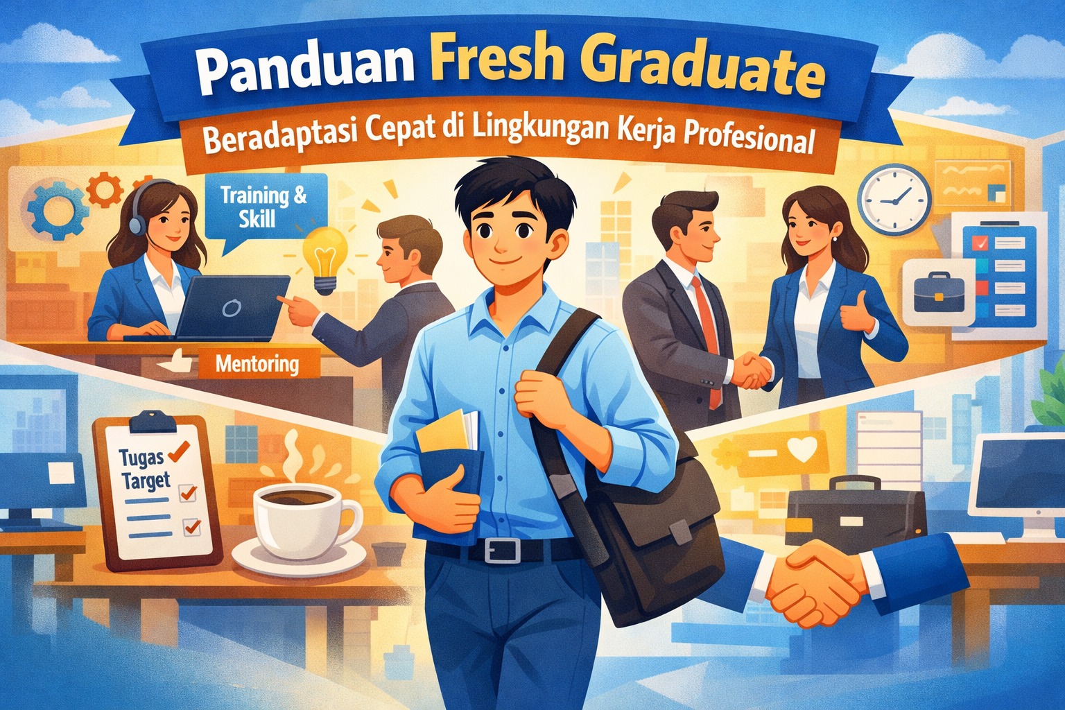 Panduan Fresh Graduate Beradaptasi Cepat di Lingkungan Kerja Profesional