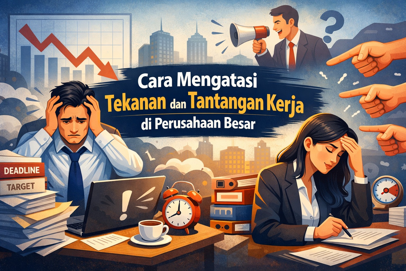 Cara Mengatasi Tekanan dan Tantangan Kerja di Perusahaan Besar