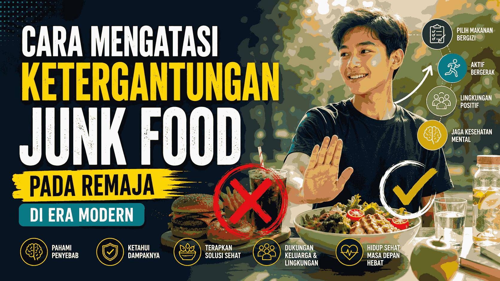 Cara Mengatasi Ketergantungan Junk Food Pada Remaja Di Era Modern