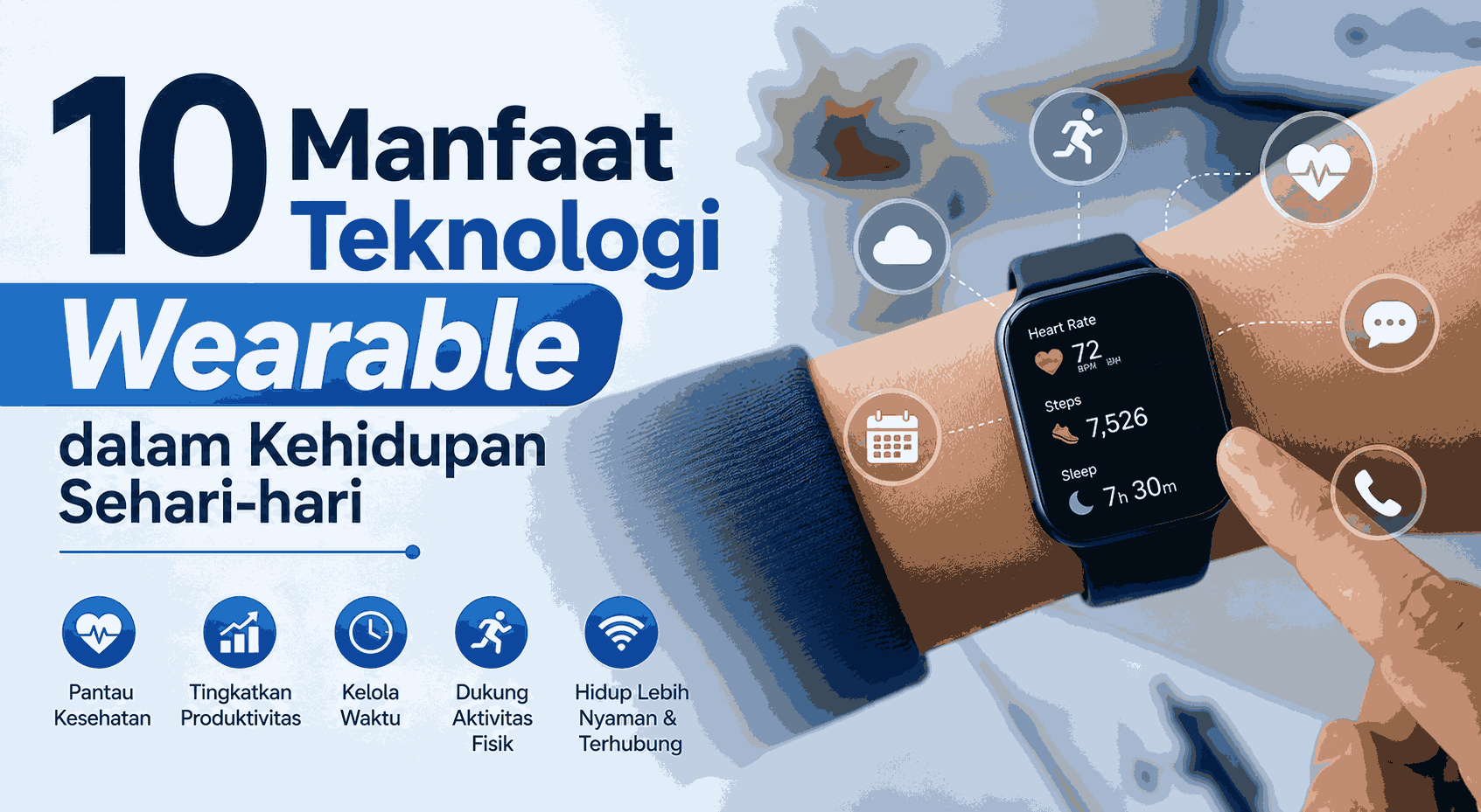 10 Manfaat Teknologi Wearable dalam Kehidupan Sehari-hari