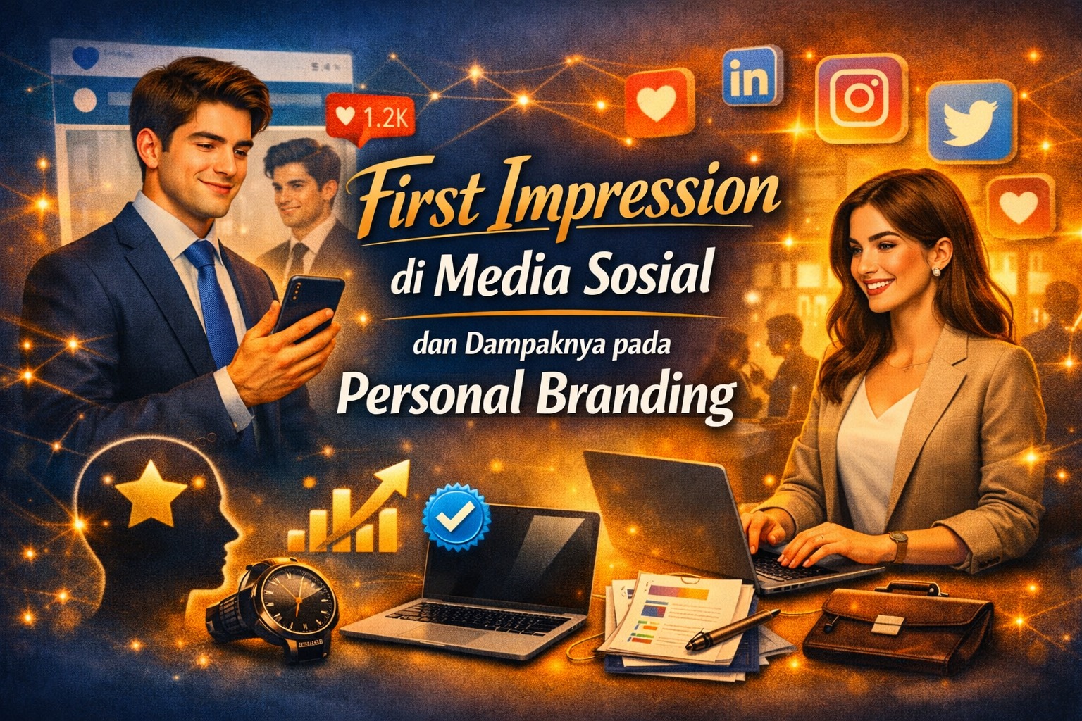 First Impression di Media Sosial dan Dampaknya pada Personal Branding