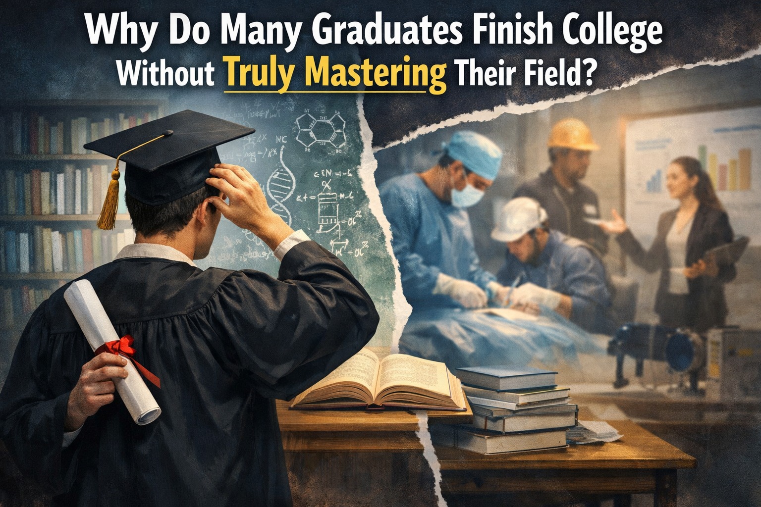 Why Do Many Graduates Finish College Without Truly Mastering Their Field?