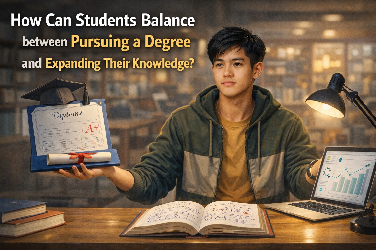 How Can Students Balance between Pursuing a Degree and Expanding Their Knowledge?