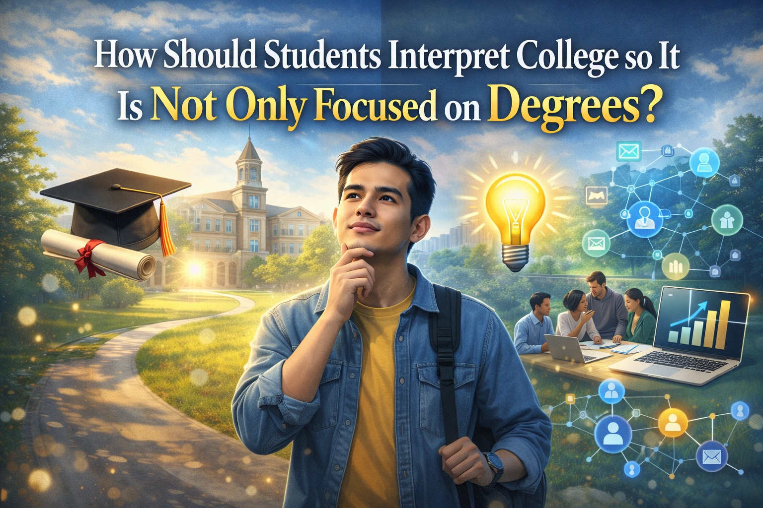 How Should Students Interpret College so It Is Not Only Focused on Degrees?