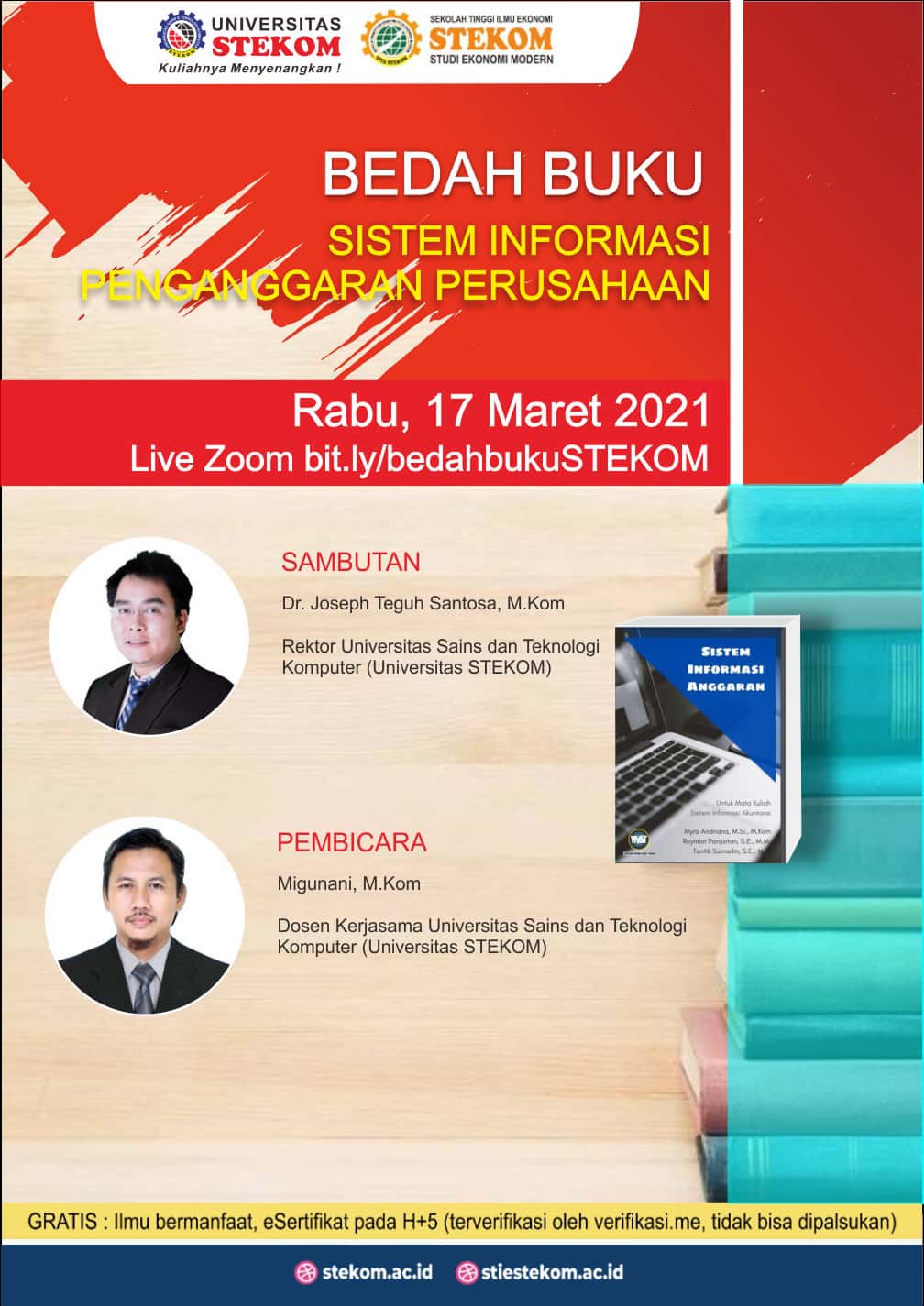 BEDAH BUKU : "SISTEM INFORMASI PENGANGGARAN PERUSAHAAN"