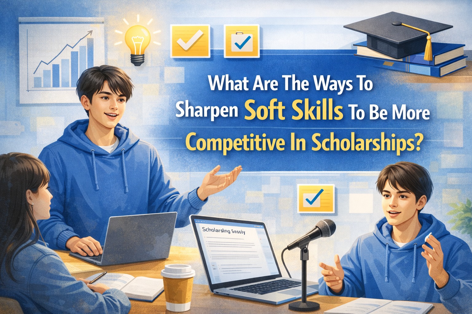 What Are The Ways To Sharpen Soft Skills To Be More Competitive In Scholarships?