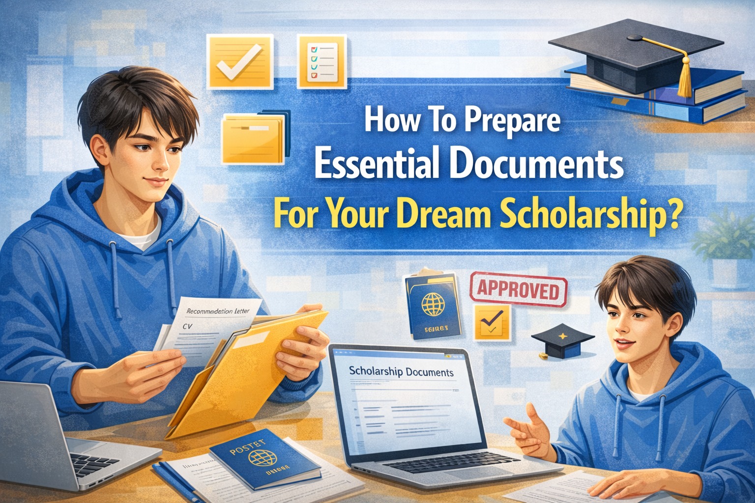How To Prepare Essential Documents For Your Dream Scholarship?