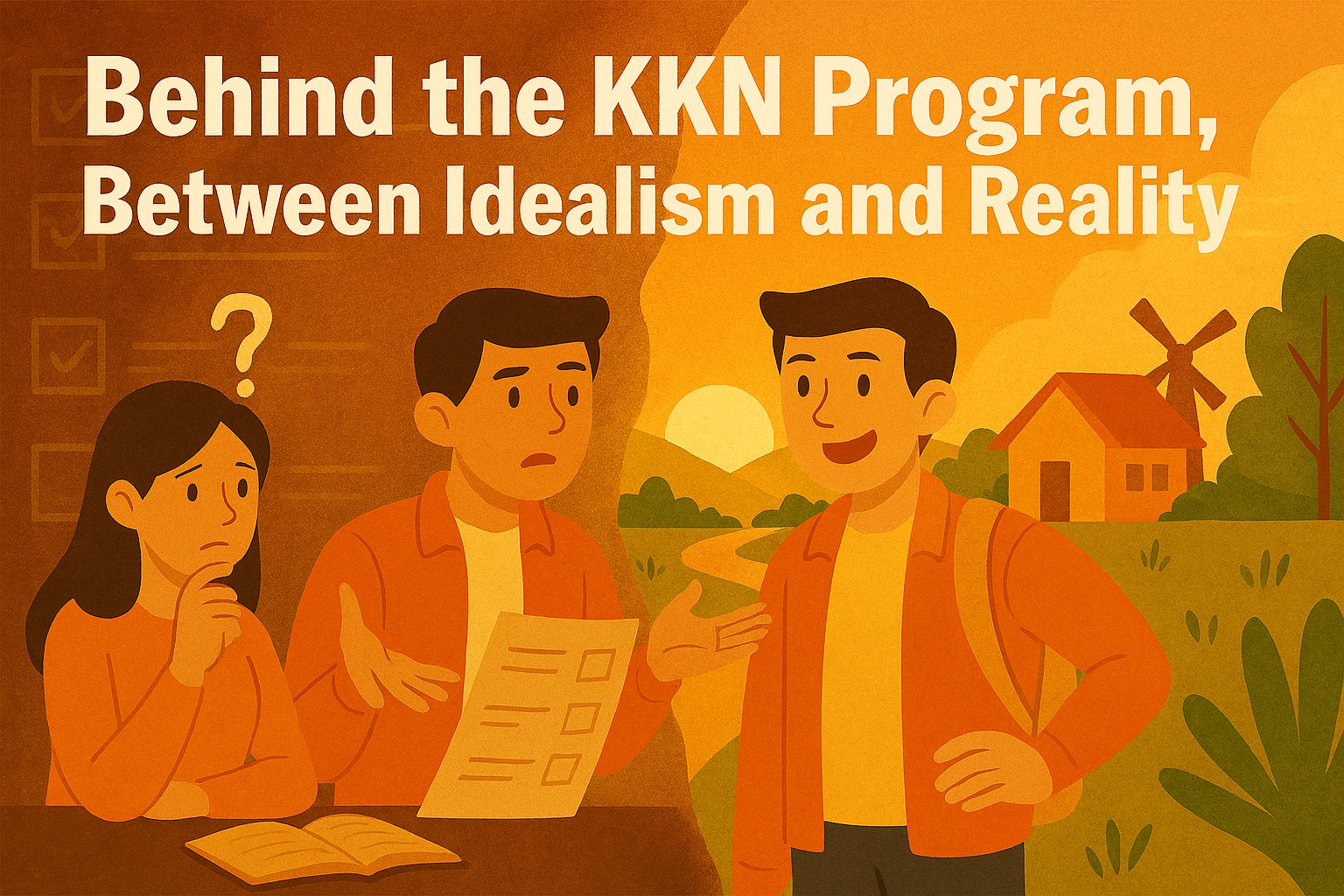 Behind the KKN Program, Between Idealism and Reality