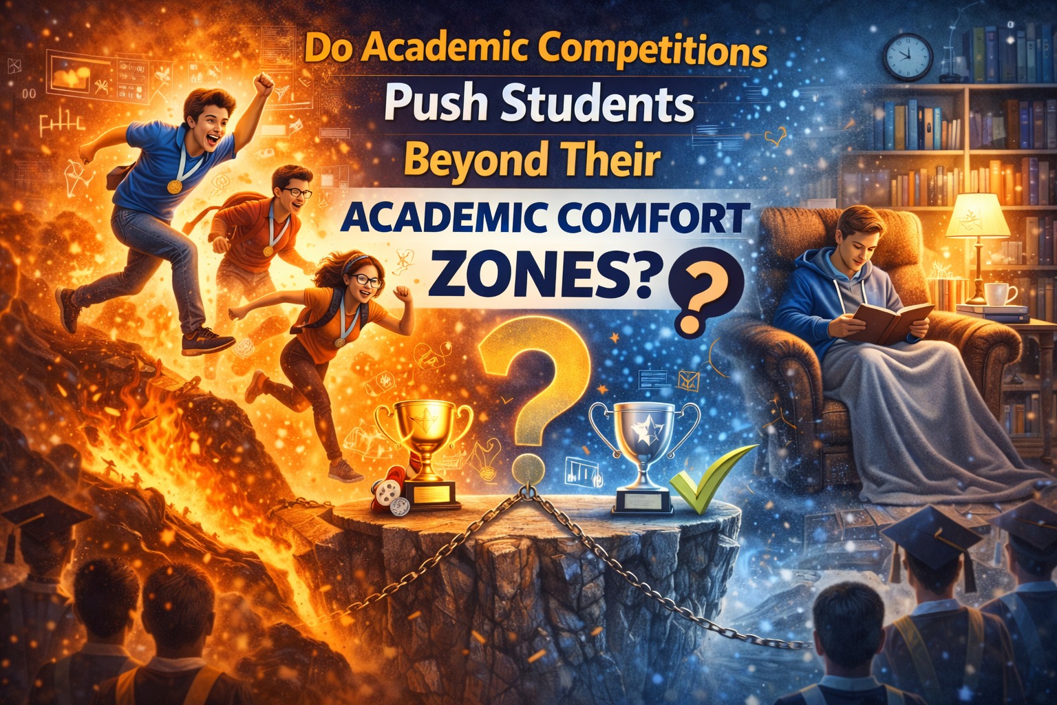 Do Academic Competitions Push Students Beyond Their Academic Comfort Zones?
