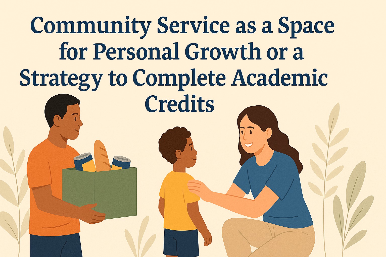 Community Service as a Space for Personal Growth or a Strategy to Complete Academic Credits
