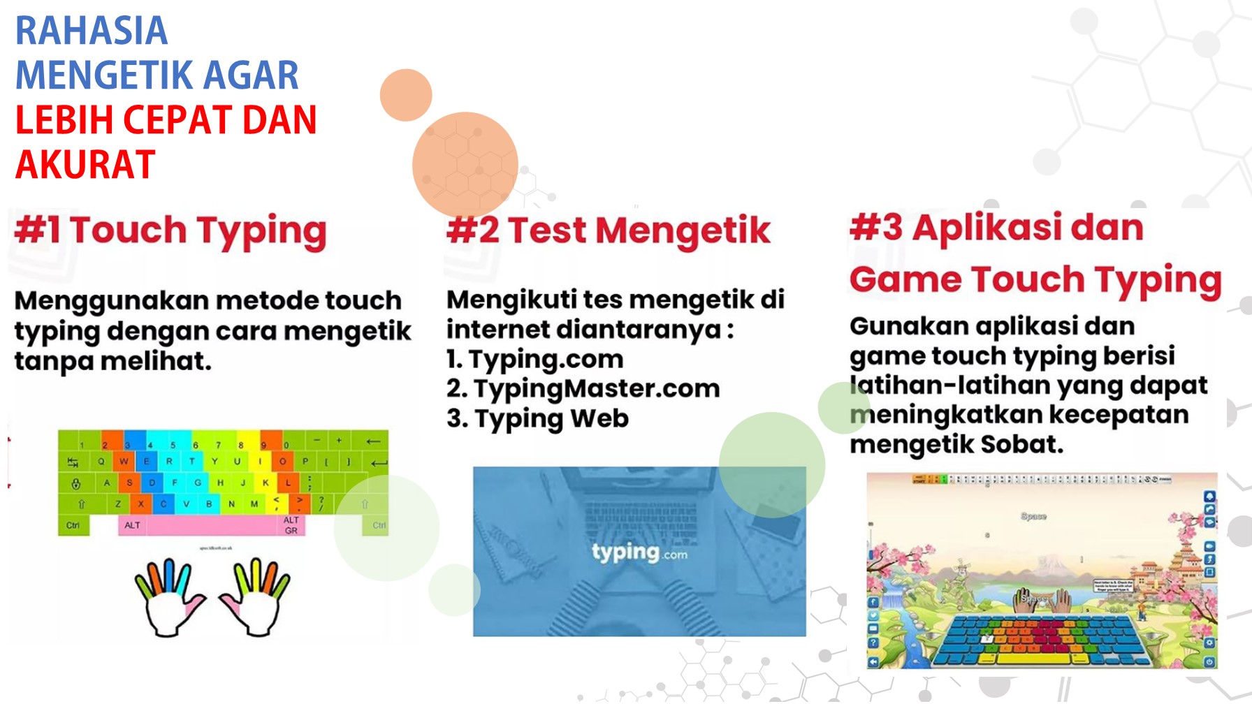 RAHASIA MENGETIK AGAR LEBIH CEPAT DAN AKURAT