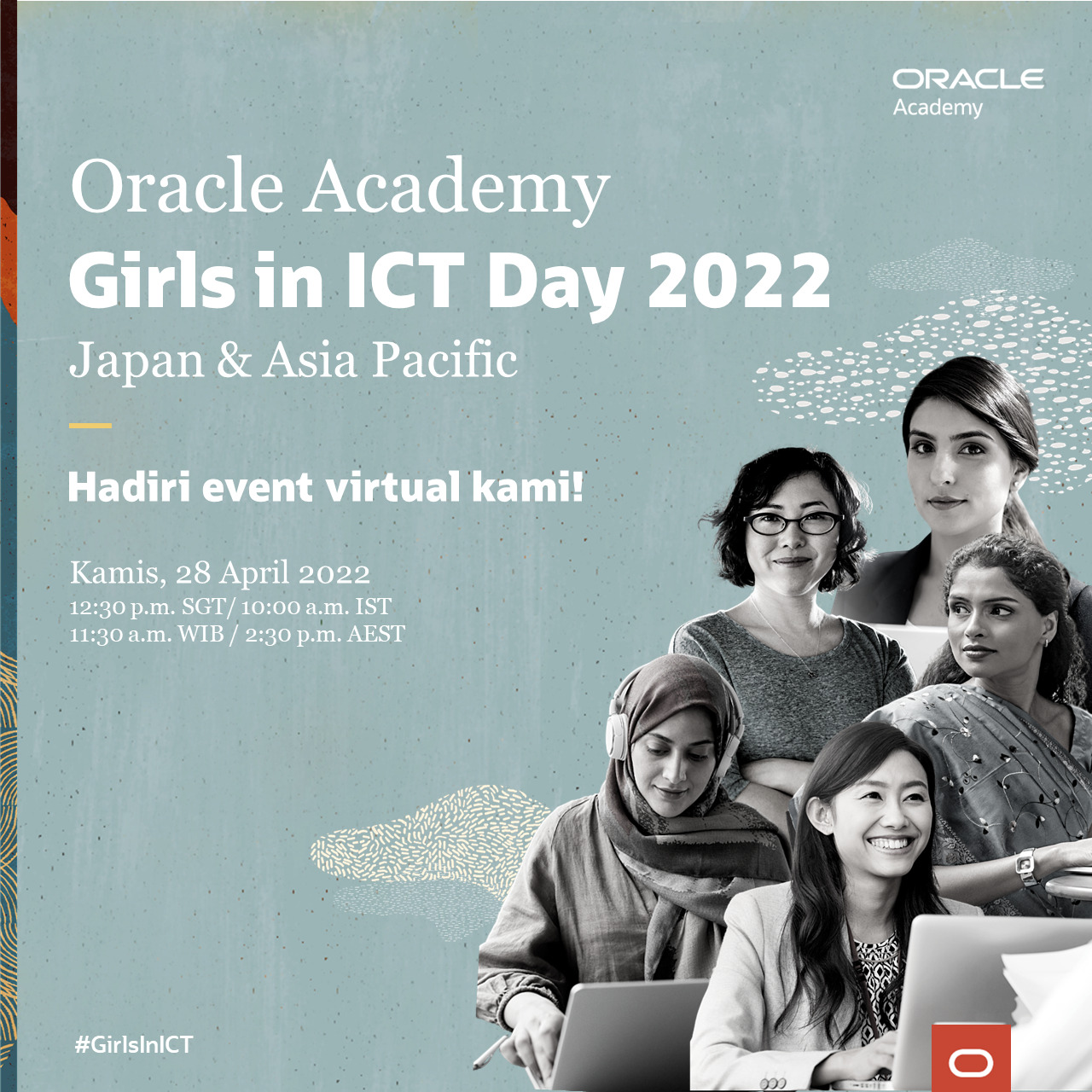 Oracle Academy Girls in ICT Day 2022, Japan & Asia Pacific