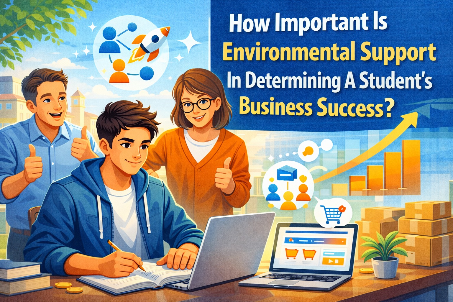 How Important Is Environmental Support In Determining A Student’s Business Success?