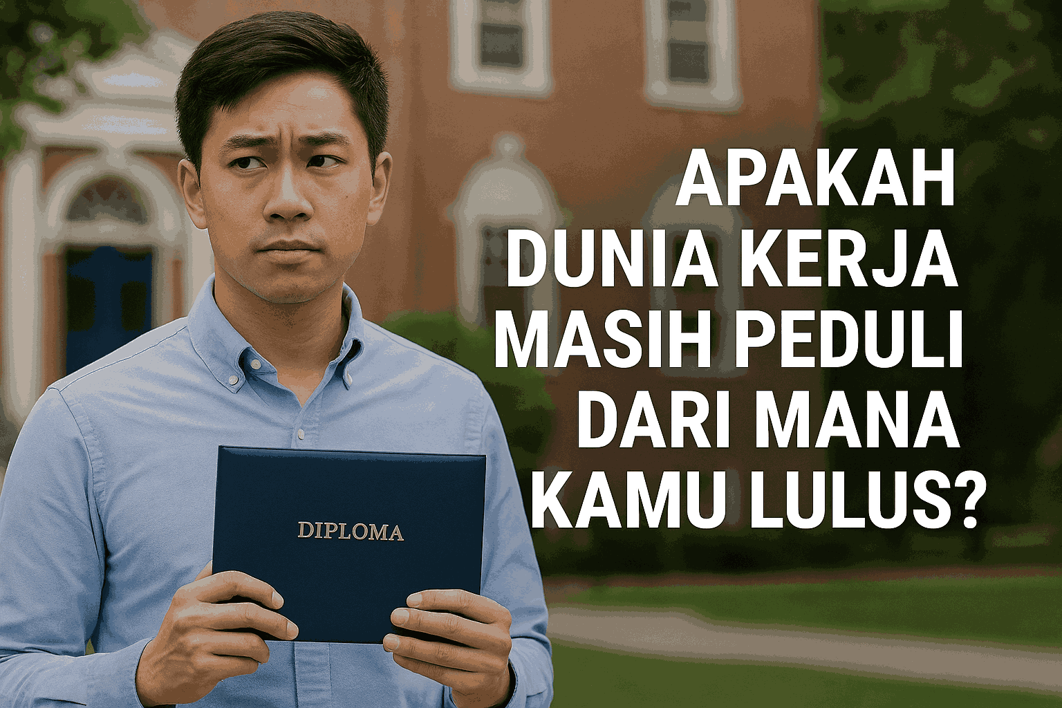 Apakah Dunia Kerja Masih Peduli dari Mana Kamu Lulus?