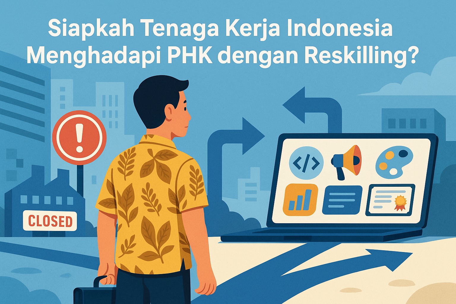 Siapkah Tenaga Kerja Indonesia Menghadapi PHK dengan Program Reskilling?