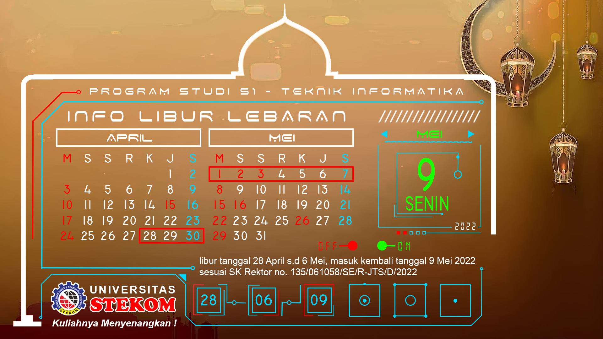 Info Libur Lebaran 2022