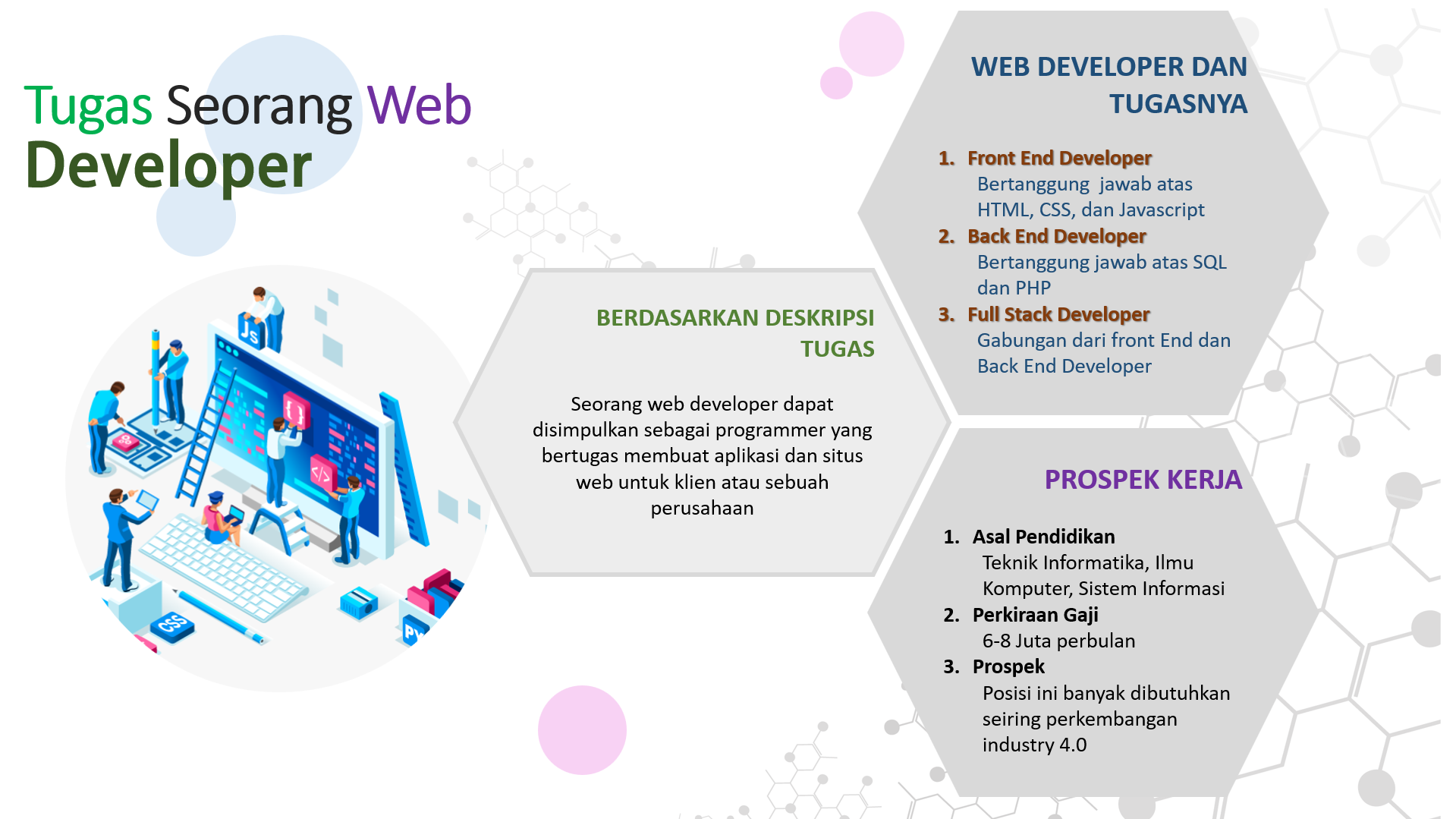 Tugas Seorang Web Developer dan Prospek Kerja