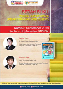 Bedah Buku: TEKNIK INFORMATIKA (PEMROGRAMAN WEB CLIENT)