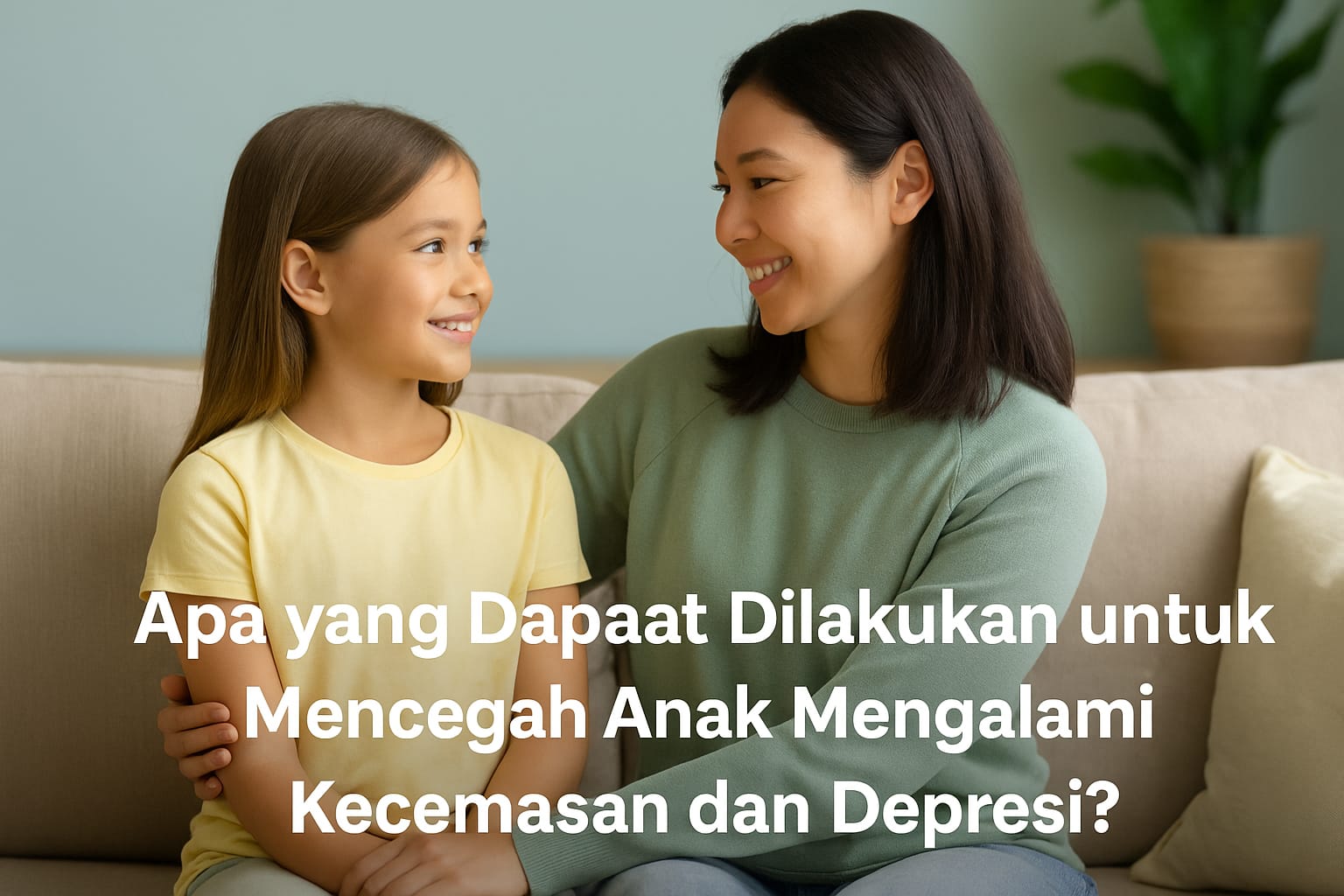 Apa yang Dapat Dilakukan untuk Mencegah Anak Mengalami Kecemasan dan Depresi?