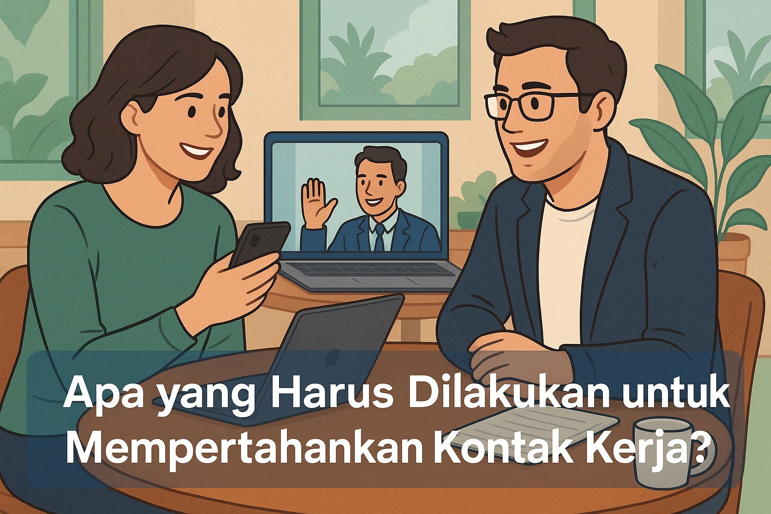 Apa yang Harus Dilakukan untuk Mempertahankan Kontak Kerja?