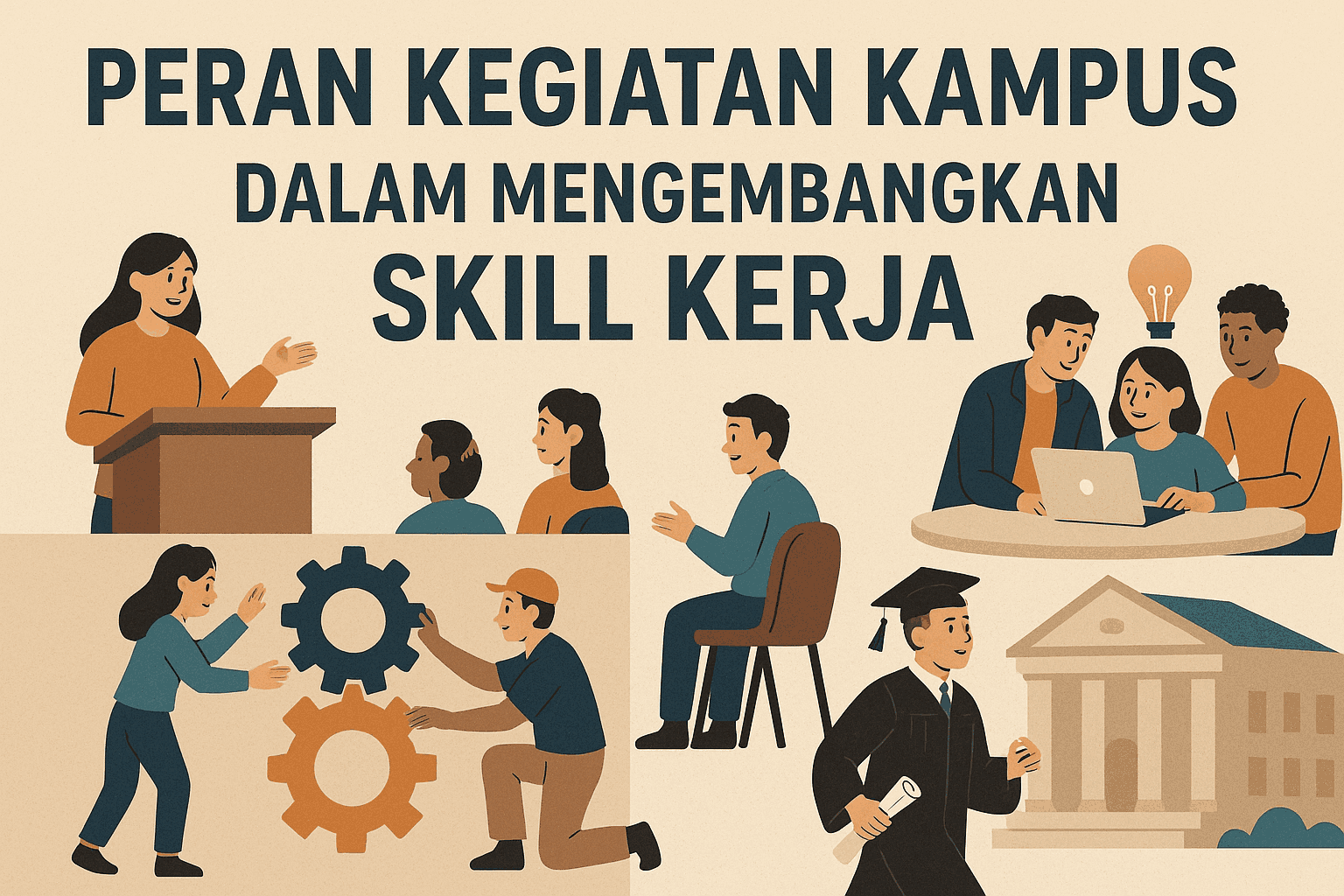 Peran Kegiatan Kampus dalam Mengembangkan Skill Kerja