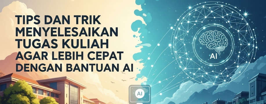 Tips dan Trik Menyelesaikan Tugas Kuliah Agar Lebih Cepat dengan Bantuan AI
