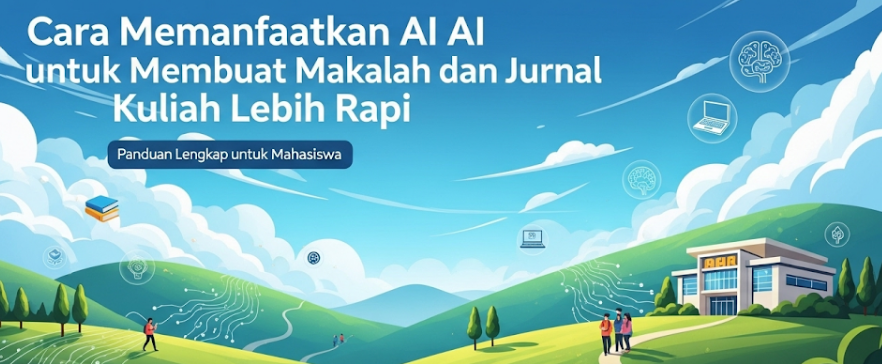 Cara Memanfaatkan AI untuk Membuat Makalah dan Jurnal Kuliah Lebih Rapi