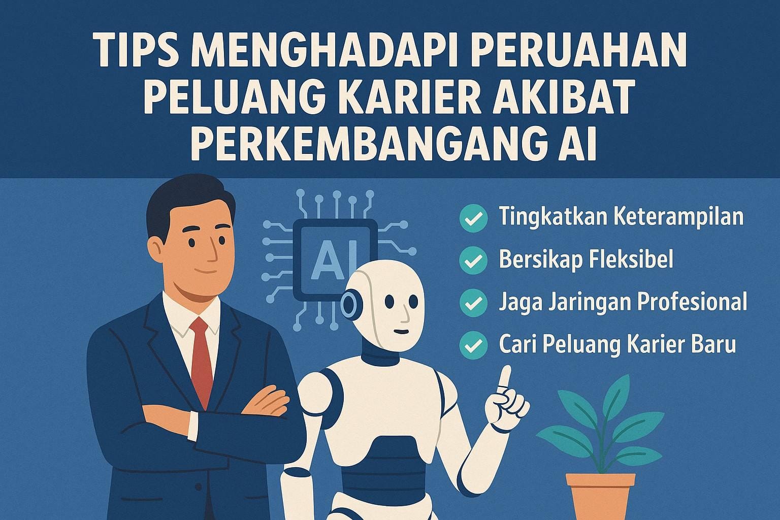 Tips Menghadapi Perubahan Peluang Karier akibat Perkembangan AI