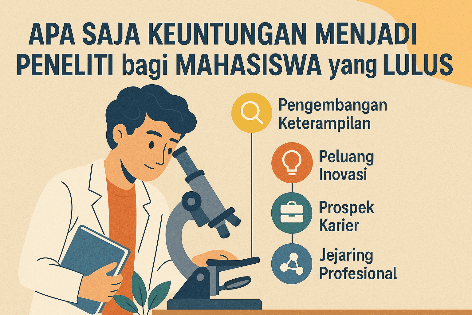 Apa Saja Keuntungan Menjadi Peneliti bagi Mahasiswa yang Baru Lulus