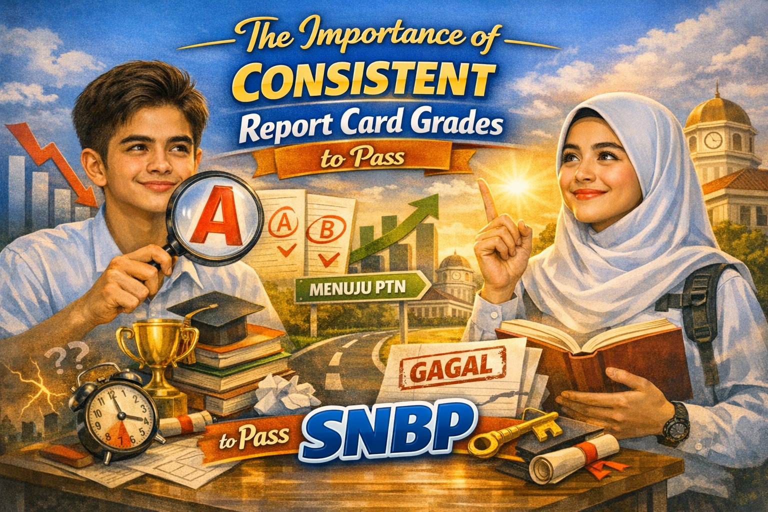 The Importance of Consistent Report Card Grades to Pass SNBP