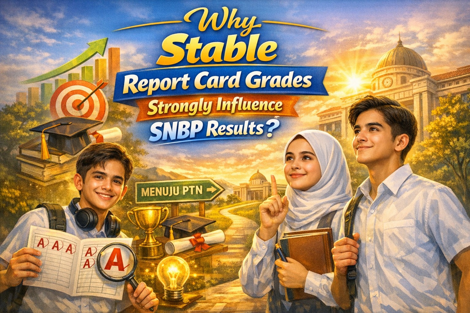 Why Stable Report Card Grades Strongly Influence SNBP Results?