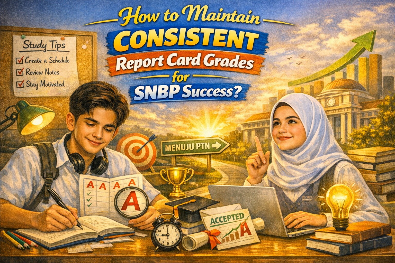 How to Maintain Consistent Report Card Grades for SNBP Success