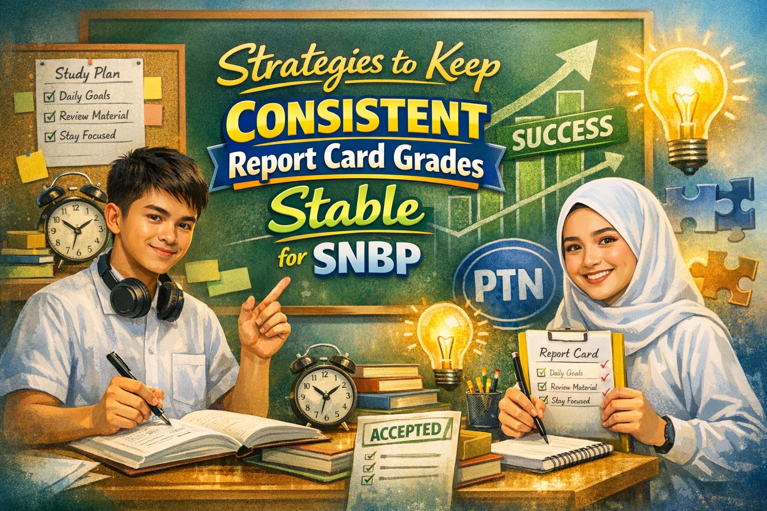 Strategies to Keep Report Card Grades Stable for SNBP