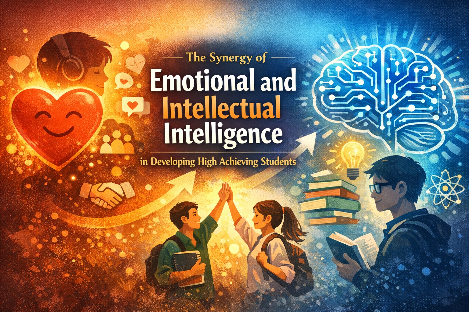 The Synergy of Emotional and Intellectual Intelligence in Developing High Achieving Students