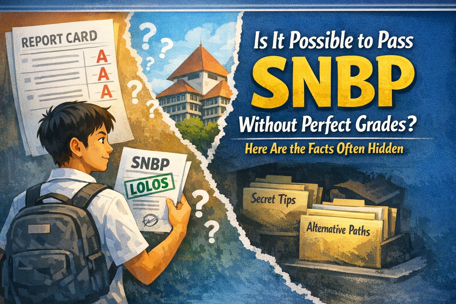 Is It Possible to Pass SNBP Without Perfect Grades, Here Are the Facts Often Hidden