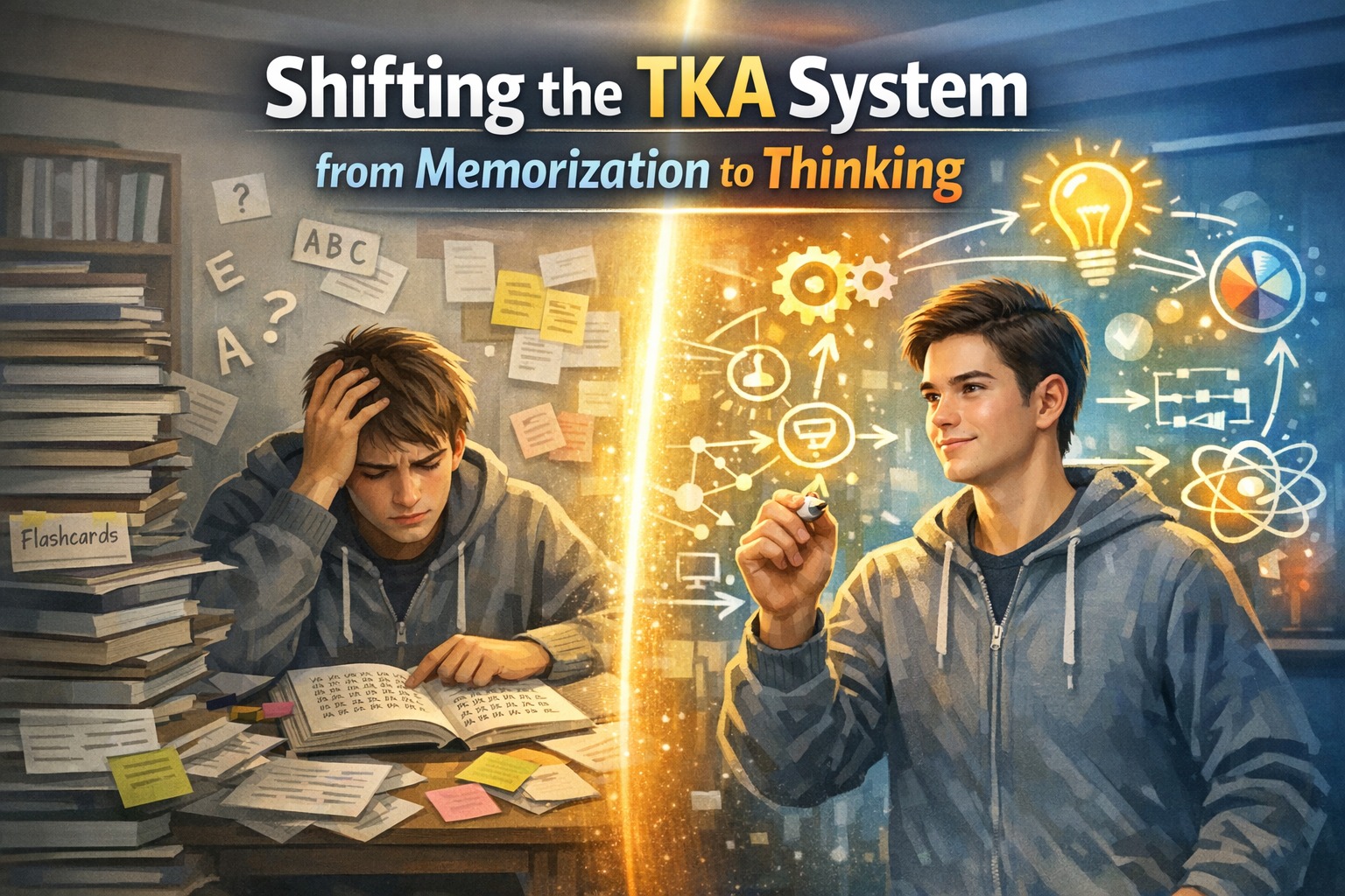 Shifting the TKA System from Memorization to Thinking