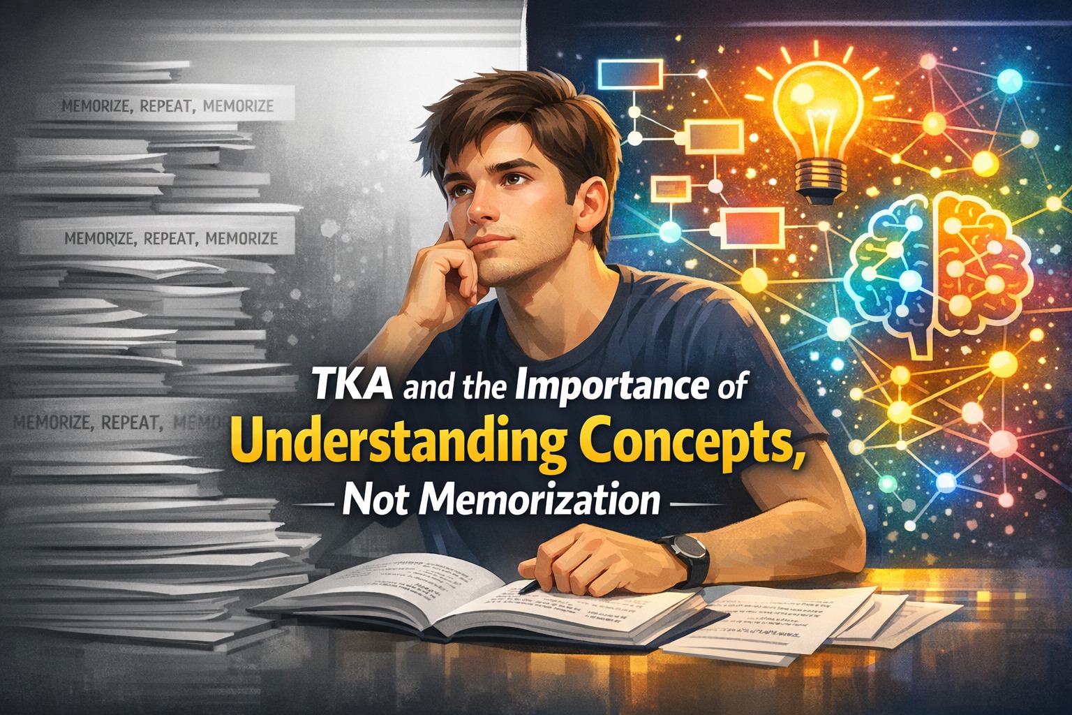 TKA and the Importance of Understanding Concepts, Not Memorization