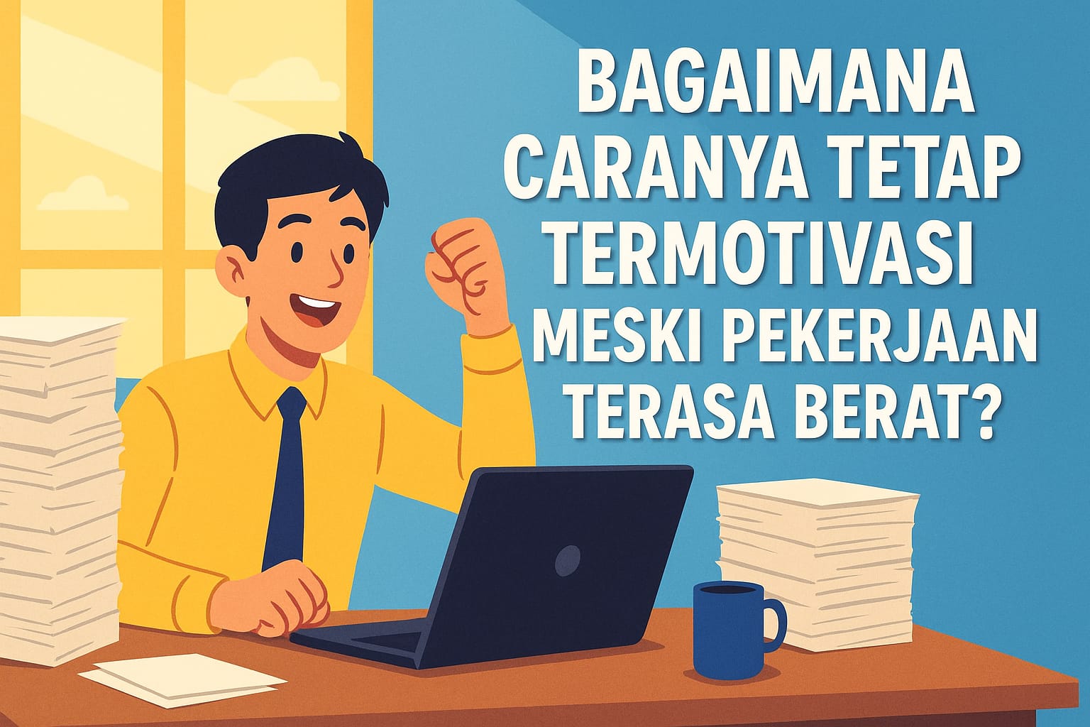 Bagaimana Caranya Tetap Termotivasi Meski Pekerjaan Terasa Berat?