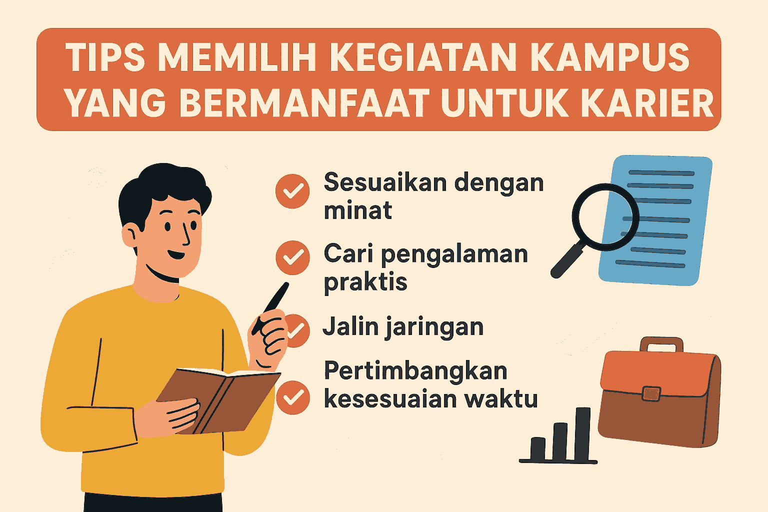 Tips Memilih Kegiatan Kampus yang Bermanfaat untuk Karier