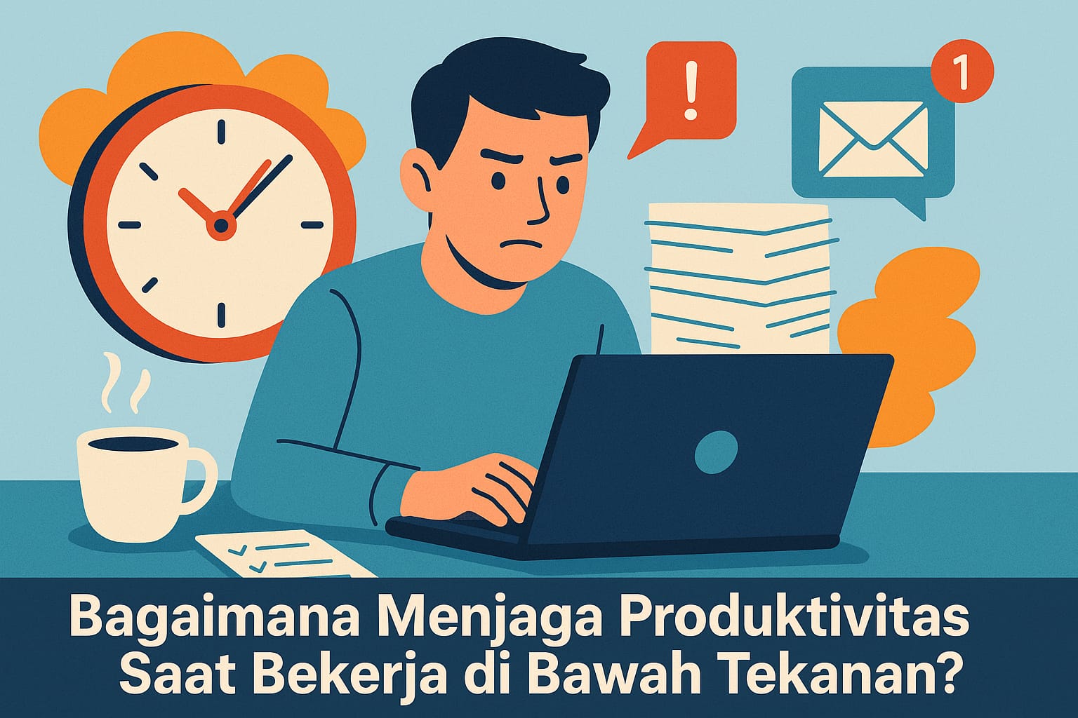 Bagaimana Menjaga Produktivitas Saat Bekerja di Bawah Tekanan?