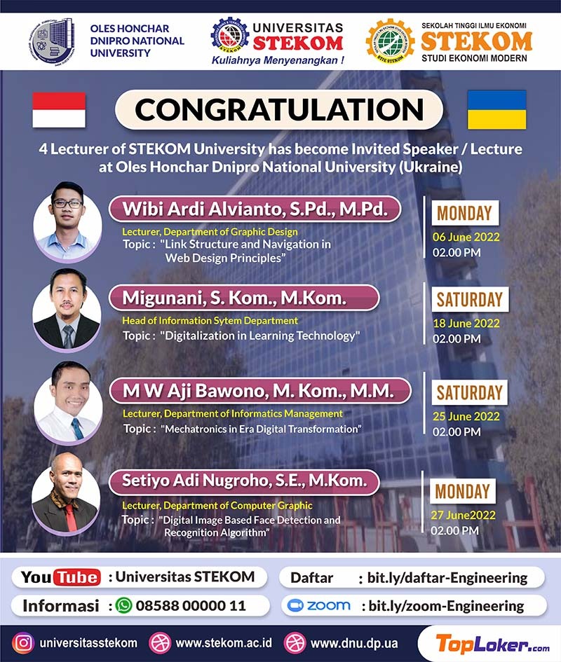 Visiting Lecturer from STEKOM University with Oles Honchar Dnipro National University (Ukraine) - Day-2