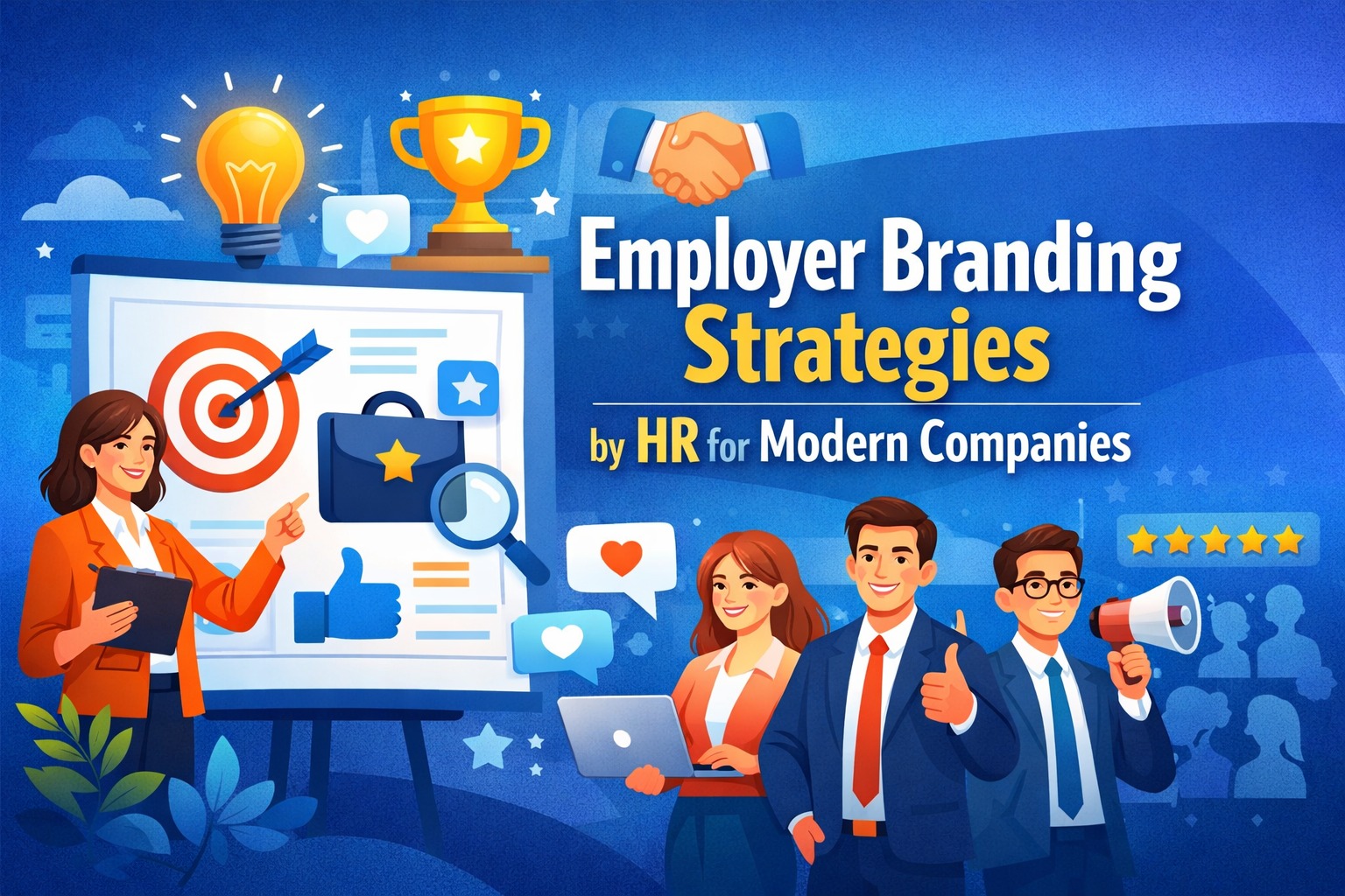 Employer Branding Strategies by HR for Modern Companies