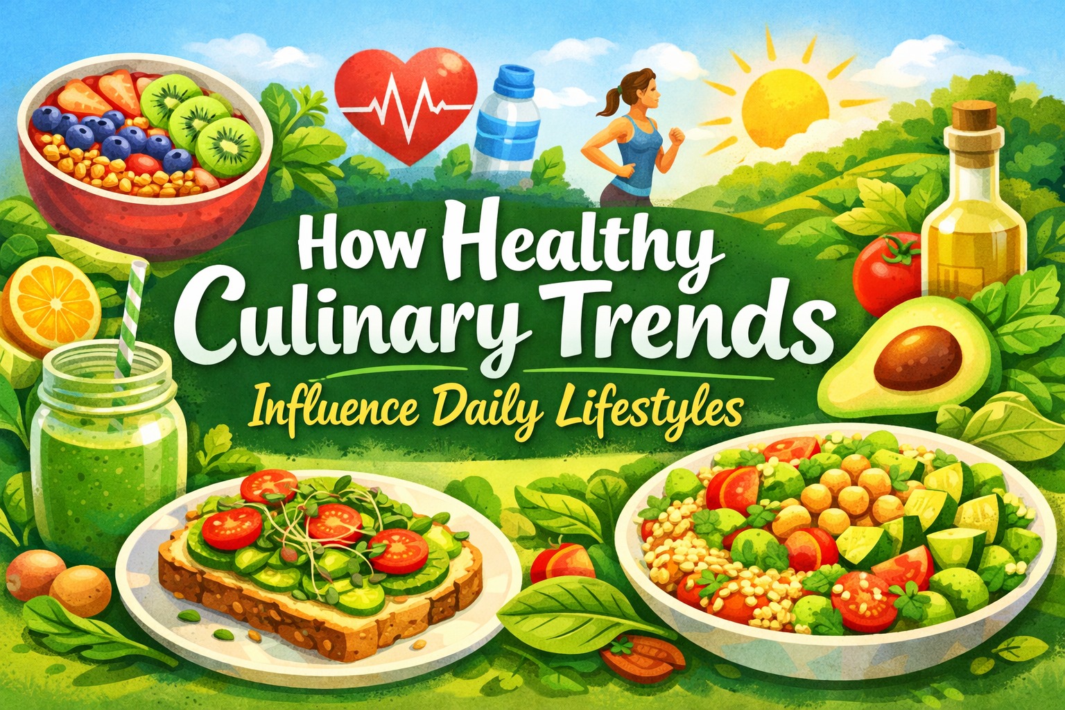 How Healthy Culinary Trends Influence Daily Lifestyles