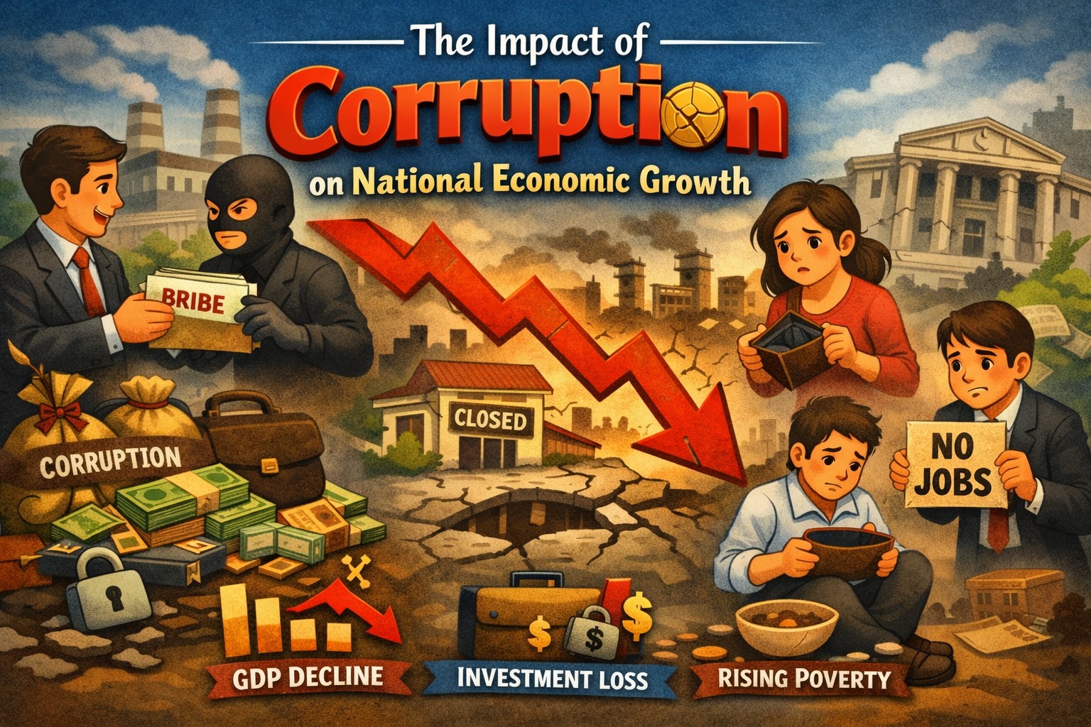 The Impact of Corruption on National Economic Growth