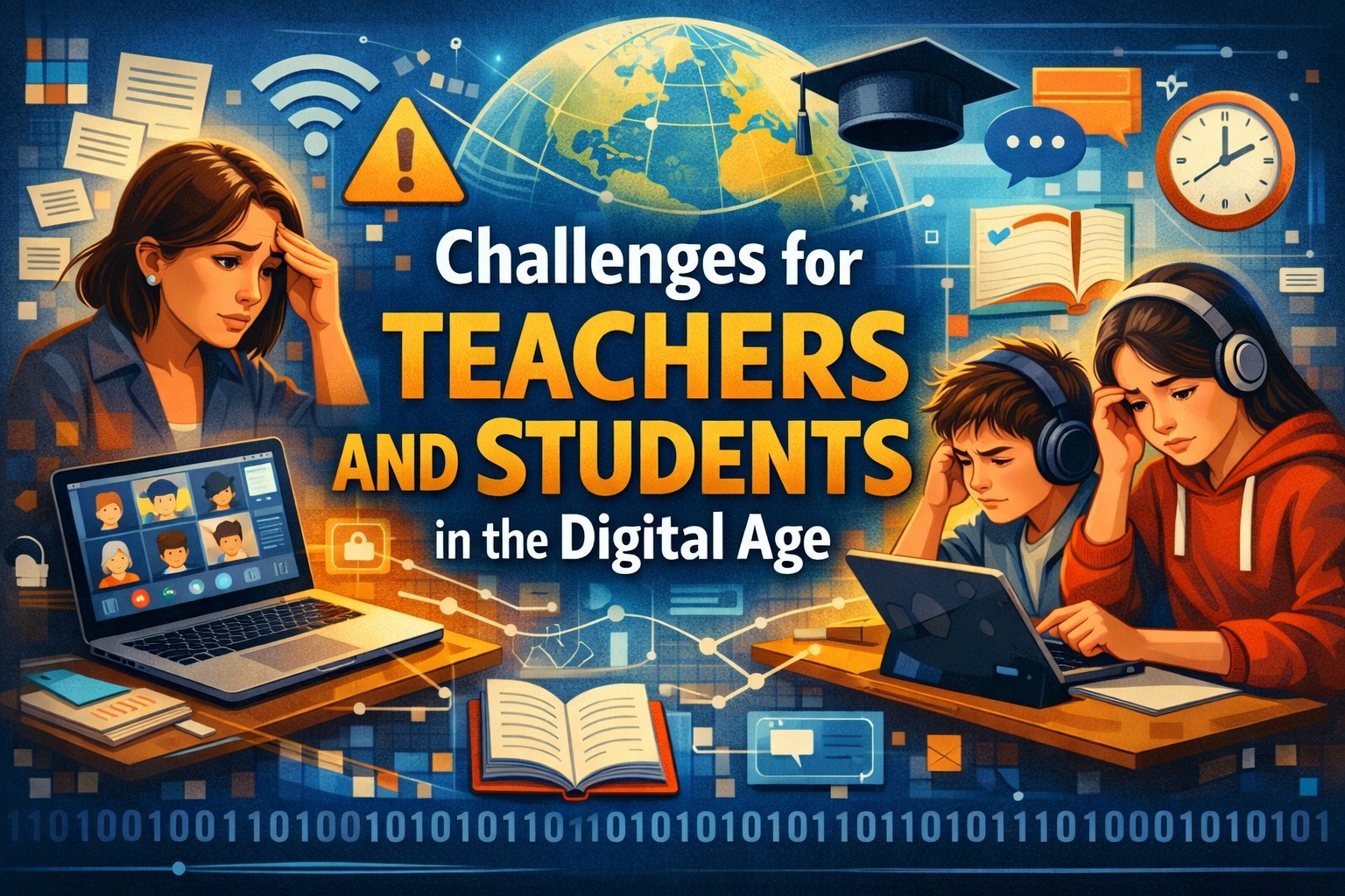 Challenges for Teachers and Students in the Digital Age