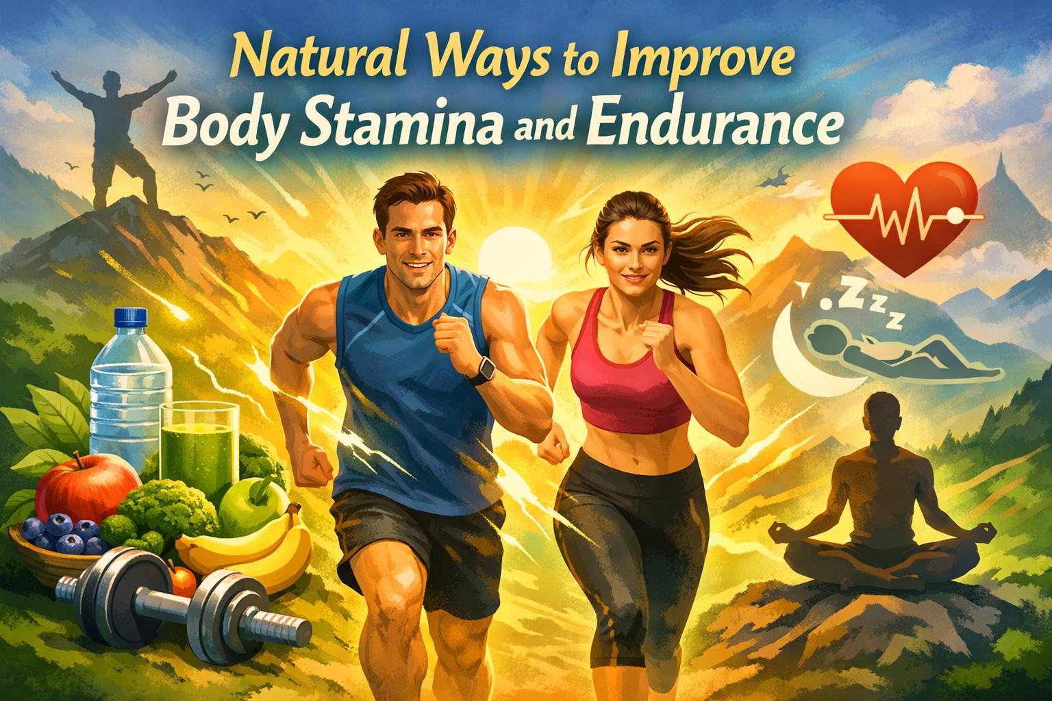 Natural Ways to Improve Body Stamina and Endurance