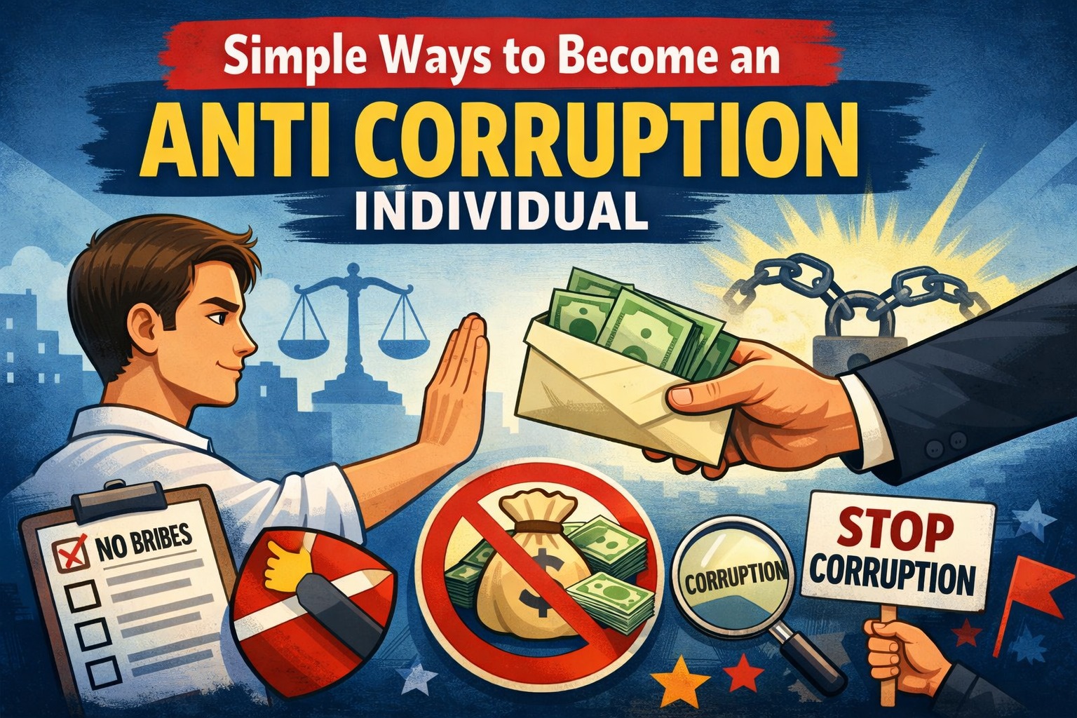 Simple Ways to Become an Anti Corruption Individual